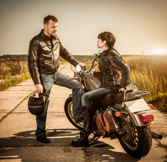 How To Wear a Biker Leather Jacket
