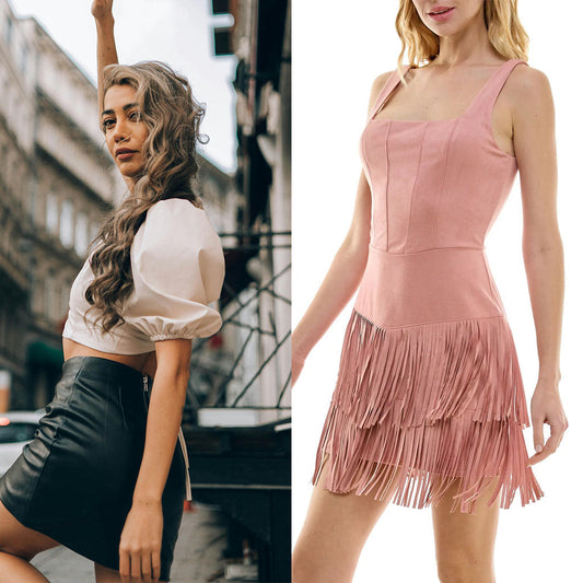 What you will prefer Leather Dress or a Leather Skirt