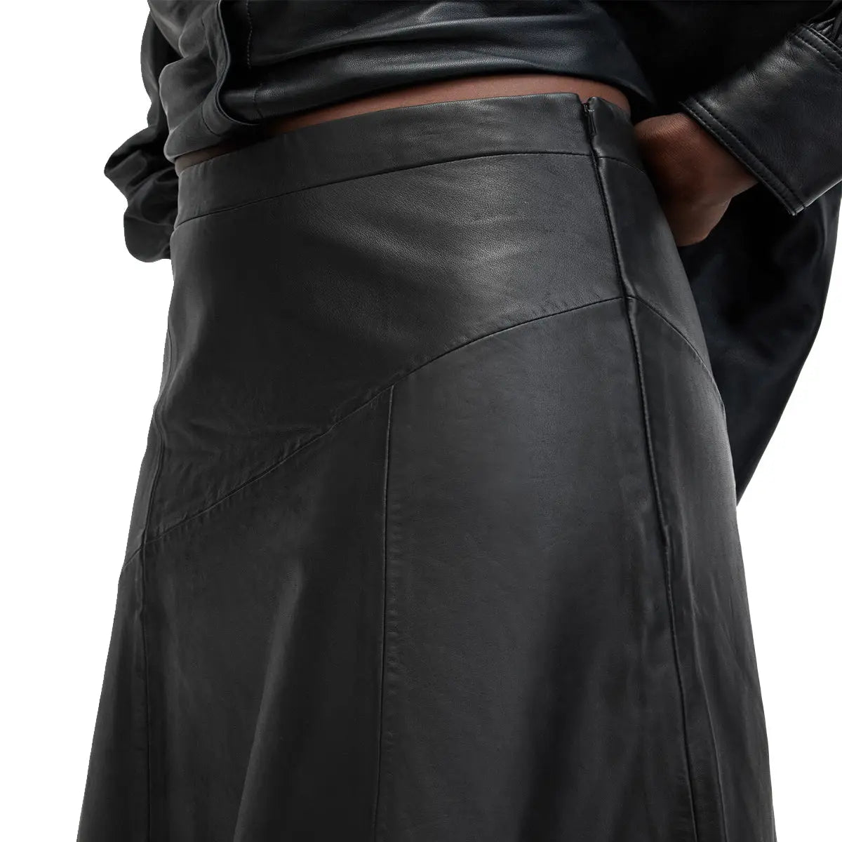 latest womens leather skirts