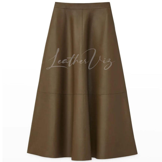LEATHER SKIRT FOR WOMEN