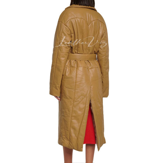 Winter women’s trench coat