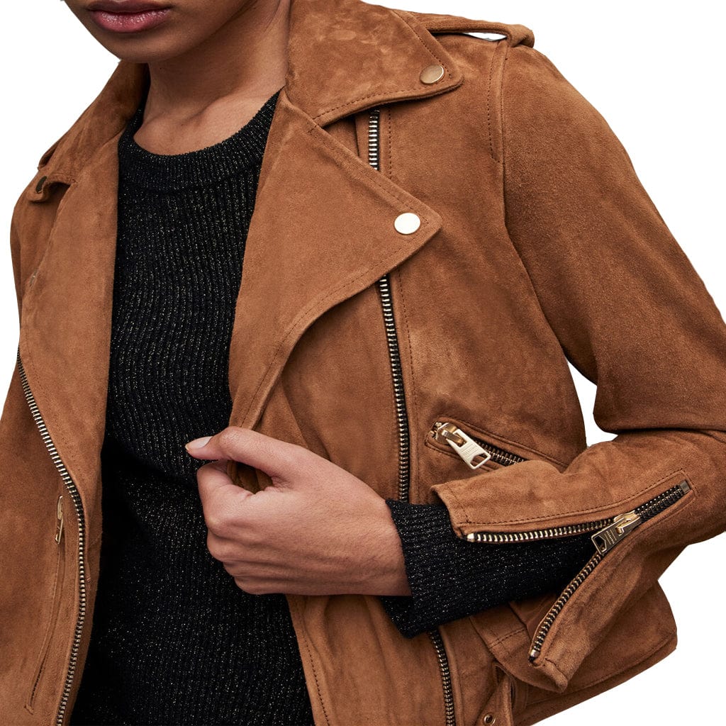 Leather Moto Jacket For Women