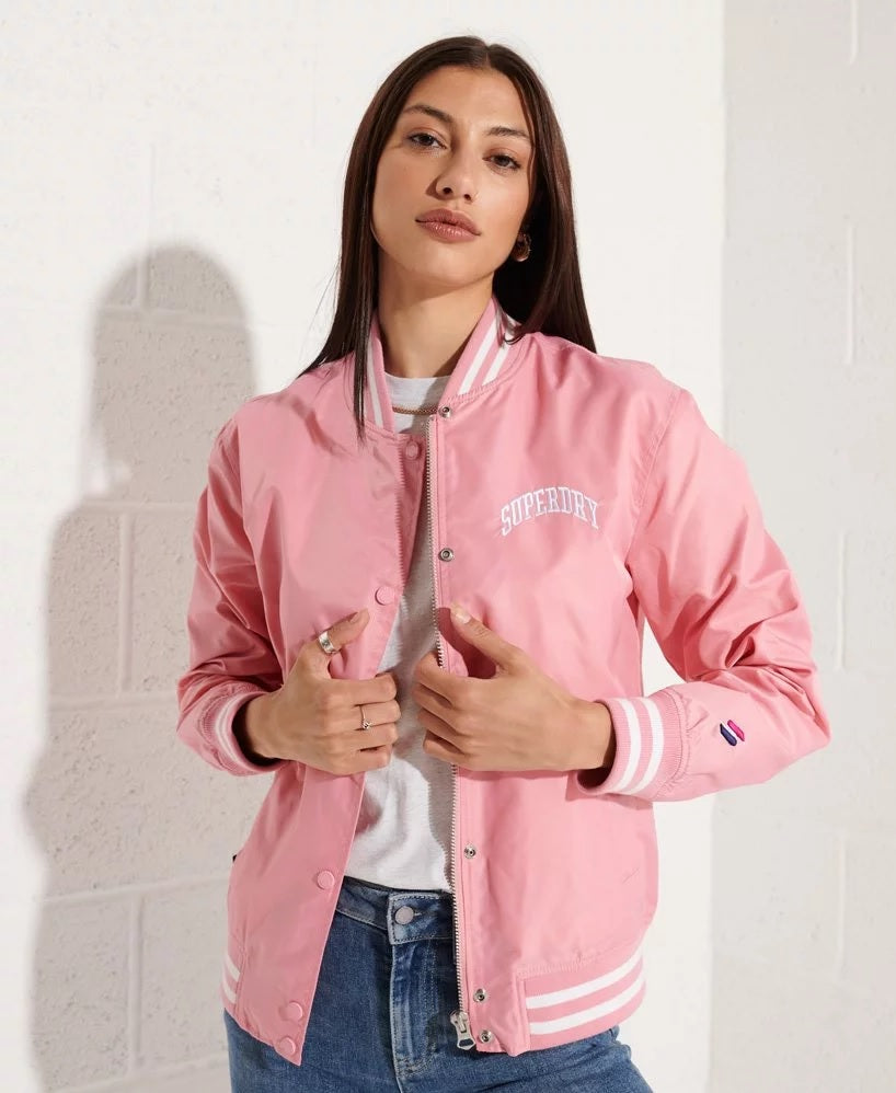 pink Leather Jacket