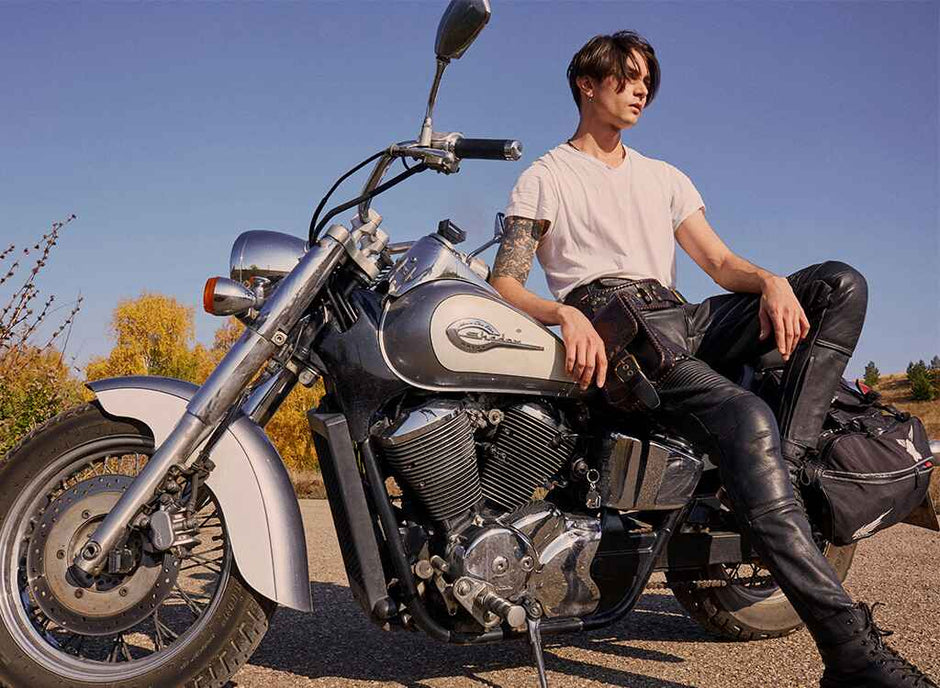 The Ultimate Guide to Men’s Leather Biker Pants
