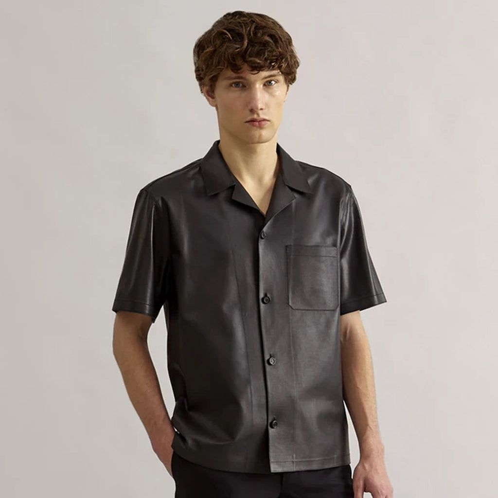 Men Leather Shirts