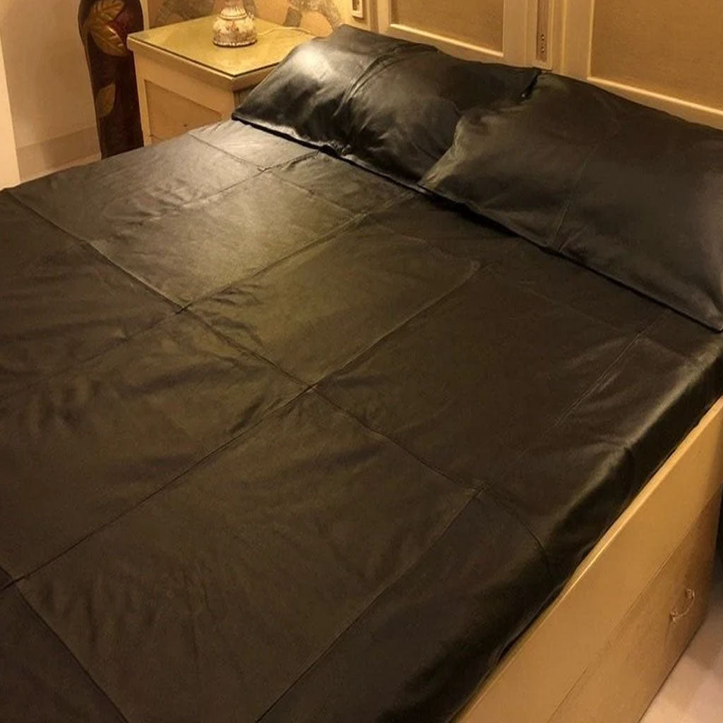 Comfortable Genuine leather bedsheet for bedroom